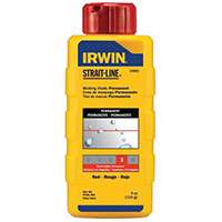 IRWIN 64802 Marking Chalk Refill, Red, 4 oz