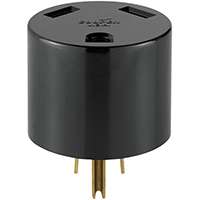 Eaton Cooper Wiring 1264-BOX Power Adapter, 30 A, 125 V, Plug, Receptacle