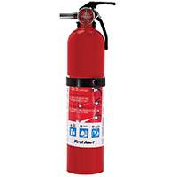 FIRST ALERT HOME1 Fire Extinguisher, Monoammonium Phosphate Extinguish Agent, 2.5 lb Capacity, 1-A:10-B:C Fire Class