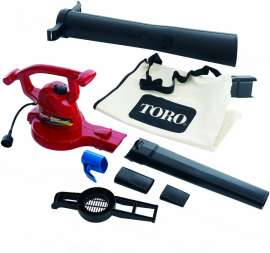 TORO - Ultra 260 mph, 340 CFM, 110 V Electric Handheld Leaf Blower/Vacuum