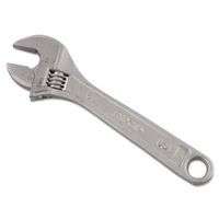 Adjustable Wrenches, 6 in Long, 3/4 in Opening, Cobalt Plated