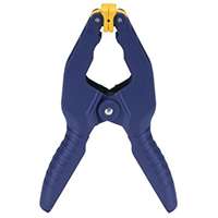 IRWIN 58200 Spring Clamp, 2 in Clamping, Resin, Blue/Yellow