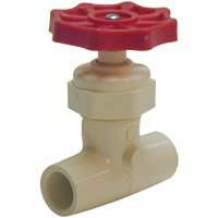 Southland 105-224 Stop Valve, 3/4 in Compression, CPVC