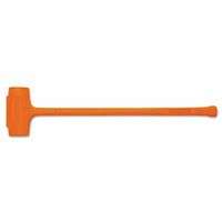 Compo-Cast Sledge Model Soft Face Hammers, 11 1/2 lb Head, 3 in Dia., Orange