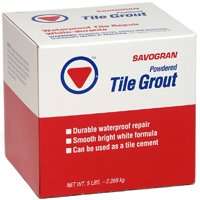 SAVOGRAN 12842 Powdered Tile Grout, 5 lb