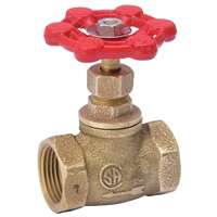 Southland 105-004NL Stop Valve, 3/4 in FPT x FPT, Brass