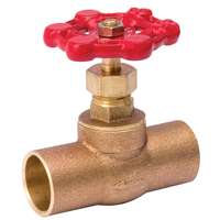 Southland 105-503NL Stop Valve, 1/2 in Compression, Brass