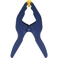 IRWIN 58300 Spring Clamp, 3 in Clamping, Resin, Blue/Yellow