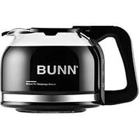 BUNN - Pour-O-Matic 50 oz Glass Coffee Carafe with Black Handle