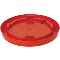 Little Giant 780 Poultry Waterer Base, 1 gal Capacity, 1-3/4 in H, 11 in Dia, Plastic, Red