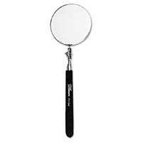 Telescoping Inspection Mirrors, 3 1/4 in Dia., 6 1/2 in-29 1/2 in L