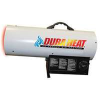 Dura Heat GFA125A Forced Air Heater, 70,000/85,000/125,000 Btu, 3200 sq-ft Heating Area, Liquid Propane, White