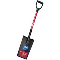 BULLY Tools 82500 Edging and Planting Spade, 13 in L x 7-1/2 in W Blade, Fiberglass Handle