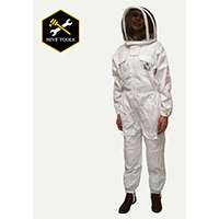 HARVEST LANE HONEY CLOTHSXL-101 Heavy-Duty Beekeeper Suit, XL, Poly Cotton