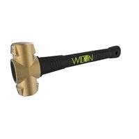 B.A.S.H Unbreakable Handle Brass Sledge Hammers, 6 lb, Unbreakable Handle
