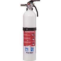 FIRST ALERT REC5 Rechargeable Fire Extinguisher, Sodium Bicarbonate Extinguish Agent, 2 lb Capacity, 5-B:C Fire Class