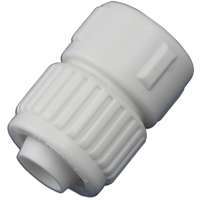 Flair-It 16847 Tube to Pipe Adapter, 3/4 in PEX, 3/4 in FPT, White
