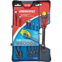 GearWrench CX6RWM7 Combination, Open End Wrench Set, 7-Piece