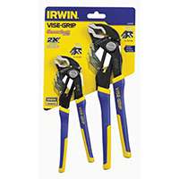 IRWIN 2078709 Groovelock Plier Set, Steel, Blue/Yellow