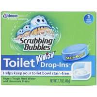 Scrubbing Bubbles DROP-INS 00191 Toilet Bowl Cleaner, 1.7 oz Pack