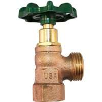 Arrowhead Brass 222LF Boiler Drain Valve, 1/2 x 3/4 in FIP x Hose, Bronze