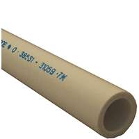 GENOVA 315107 Rigid Pressure Pipe Plain, 5 ft L, White