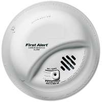 FIRST ALERT CO5120BN Carbon Monoxide Alarm, 10 ft, Battery