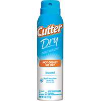 Cutter HG-96058 Dry Insect Repellent, 4 oz Aerosol Can
