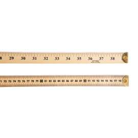 Ruler - Meter Stick W/Metal End
