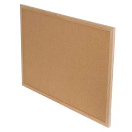 Wood Framed Cork Board, 24" x 36"