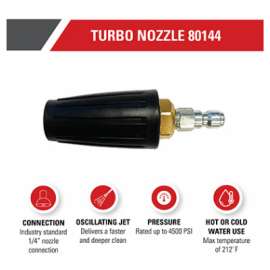 4500PSI Turbo Nozzle