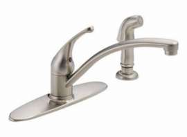 SS 1Hand Kitch Faucet