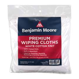 Benjamin Moore Premium Cotton Wiping Cloth 14 in. W X 18 in. L 10 pk