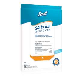 Scott Light Fresh Scent Sanitizing Wipes Wipes 1.3 oz