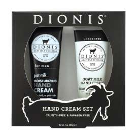 Dionis Goat Milk Skincare Hand Cream Gift Set 1 oz 2 pk