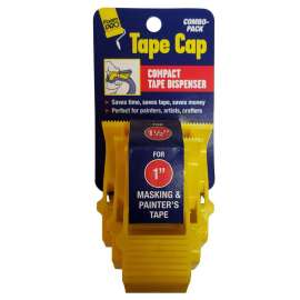 FoamPro Tape Cap Tape Dispenser 3 pk