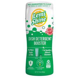 Lemi Shine Citrus Scent Powder Dishwasher Booster 10 oz 1 pk