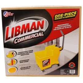 Libman 32 qt Mop Bucket Yellow