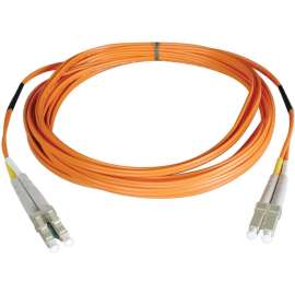 Tripp Lite 15M Duplex Multimode 62.5/125 Fiber Optic Patch Cable LC/LC 50' 50ft 15 Meter, LC Male, LC Male, 49.21ft