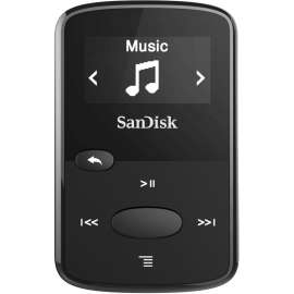 SanDisk SDMX26-008G-G46K 8 GB Flash MP3 Player - Black - FM Tuner - microSD - AAC, MP3, WMA, WAV, Ogg Vorbis, Audible, FLAC - 18 Hour