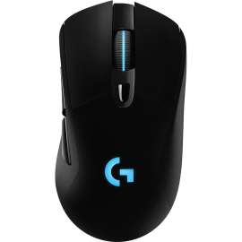 Logitech G703 LIGHTSPEED Wireless Gaming Mouse, PMW3366, Cable/Wireless, Radio Frequency, Black