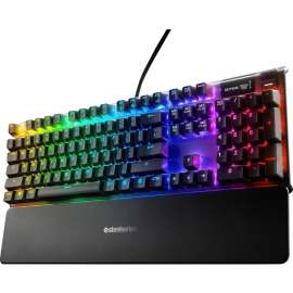 SteelSeries APEX 7 Mechanical Gaming Keyboard, Cable Connectivity, USB Interface, 104 Key Multimedia Hot Key(s), English