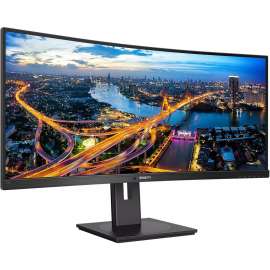 Philips Ultrawide 346B1C 34" WQHD Curved Screen LCD Monitor - 21:9 - Textured Black - 34" Class - Vertical Alignment (VA) - WLED Backlight - 3440 x 1440 - 16.7 Million Colors - Adaptive Sync - 300 Nit - 4 ms - 100 Hz Refresh Rate - HDMI - DisplayPor