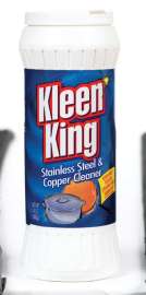 Kleen King Fresh Clean Scent Metal Cleaner 14 oz Powder