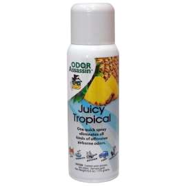 Odor Assassin Convenient Sprays Juicy Tropical Scent Odor Control Spray 6 oz Liquid