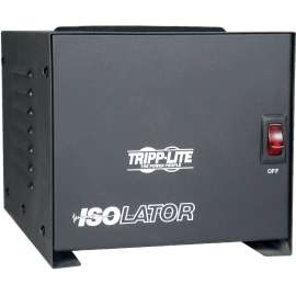 Tripp Lite 1000W Isolation Transformer with Surge 120V 4 Outlet 6ft Cord HG TAA GSA, Receptacles: 4 x NEMA 5-15R, 680J