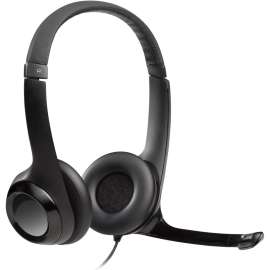Logitech Padded H390 USB Headset, Stereo, USB, Wired, 20 Hz