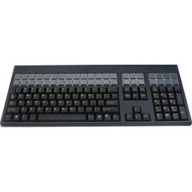 CHERRY LPOS (Large Point of Sale) Keyboard, 173 Keys, QWERTY Layout, 42 Relegendable Keys, USB
