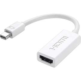 Belkin Audio/Video Cable Adapter - A/V Cable - First End: HDMI Digital Audio/Video - Second End: Mini DisplayPort Digital Audio/Video
