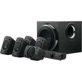 Logitech Z906 5.1 Speaker System, 500 W RMS, DTS, Dolby Digital, 3D Sound